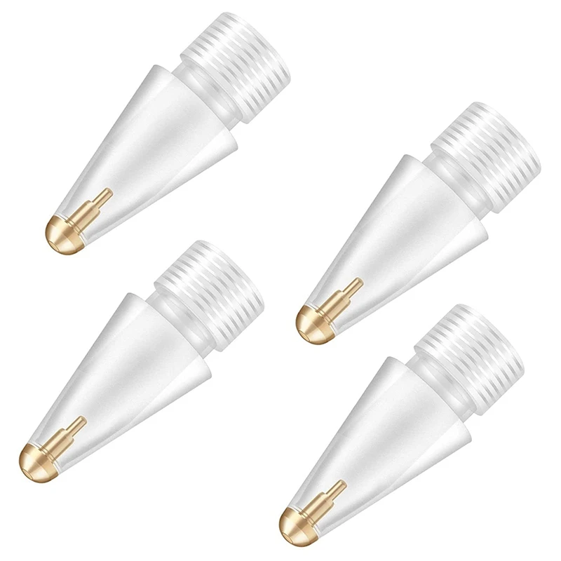 

Мягкие советы для Apple Pencil 1-го/2-го поколения, ручка Logitech Crayon и Ipad, высокая чувствительность и низкий серый цвет, 4 шт.