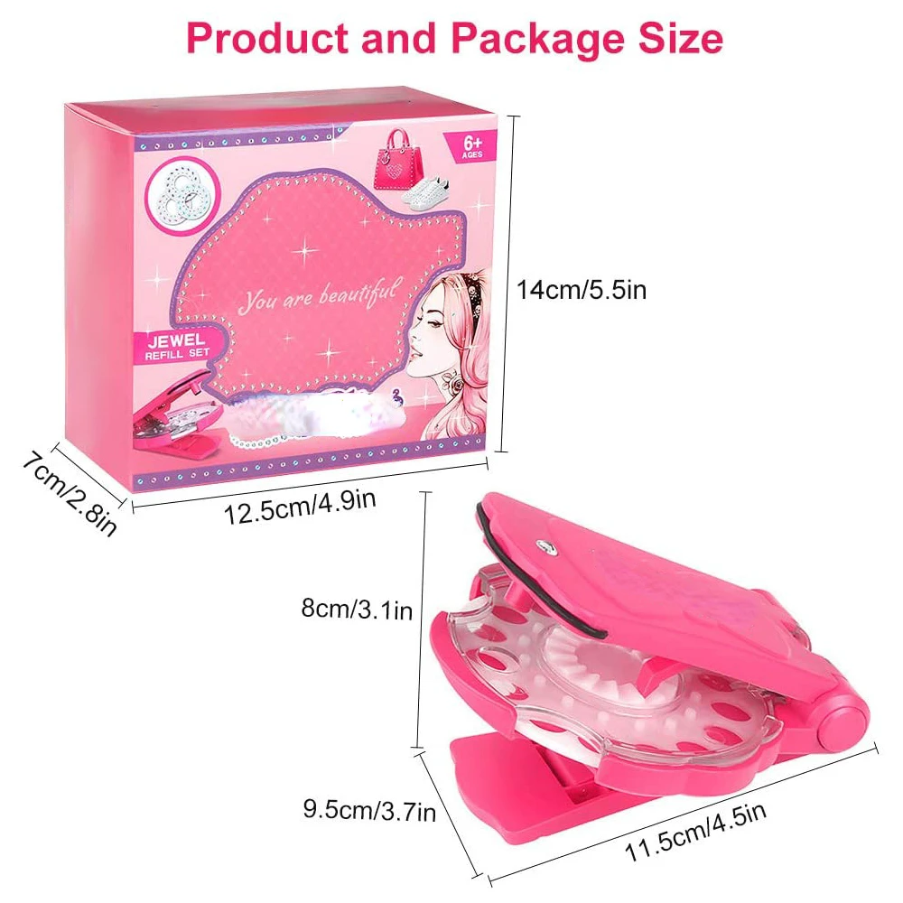 Блестящие 180 сокровища набор камней для волос шикарный роскошный игрушка макияжа