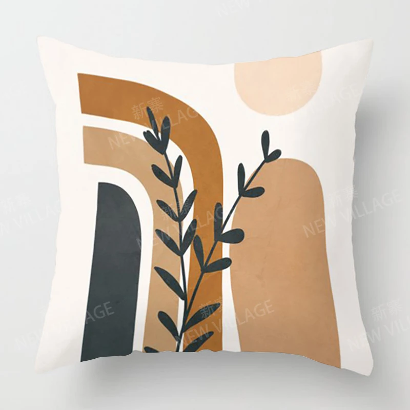 Скандинавский осенний домашний декор осенняя наволочка для диванной подушки