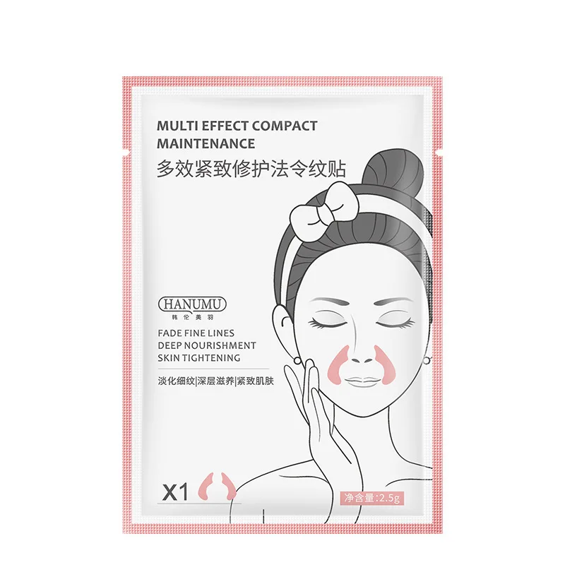 

5PC Eye Mask Patch Nasolabial Folds Film Forehead Wrinkles Fade Anti-Wrinkle Firming Collagen Gel Face Mask Face Care TSLM2