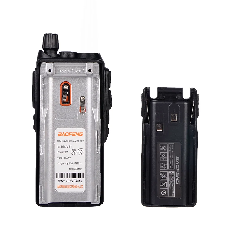 Real 8W Baofeng UV-82 Walkie Talkie 10km uv 82 Two Way Radio UV82  VHF UHF Dual Band Transceiver Hunting Portable CB Ham Radio
