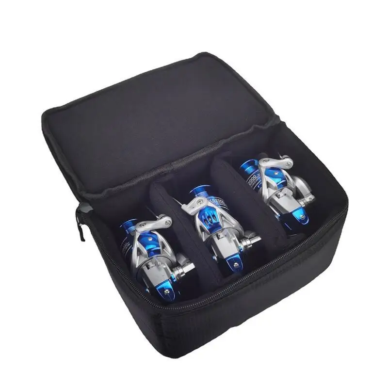 Fishing Reel Bags Portable Multifunctional Fishing Tackle Storage Case Multiple Compartments Storage Handbag Carp Accessories