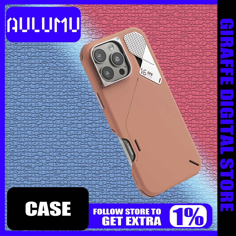 Чехол AULUMU A16 из арамидного волокна Iphone16pro max Magsafe с магнитной беспроводной