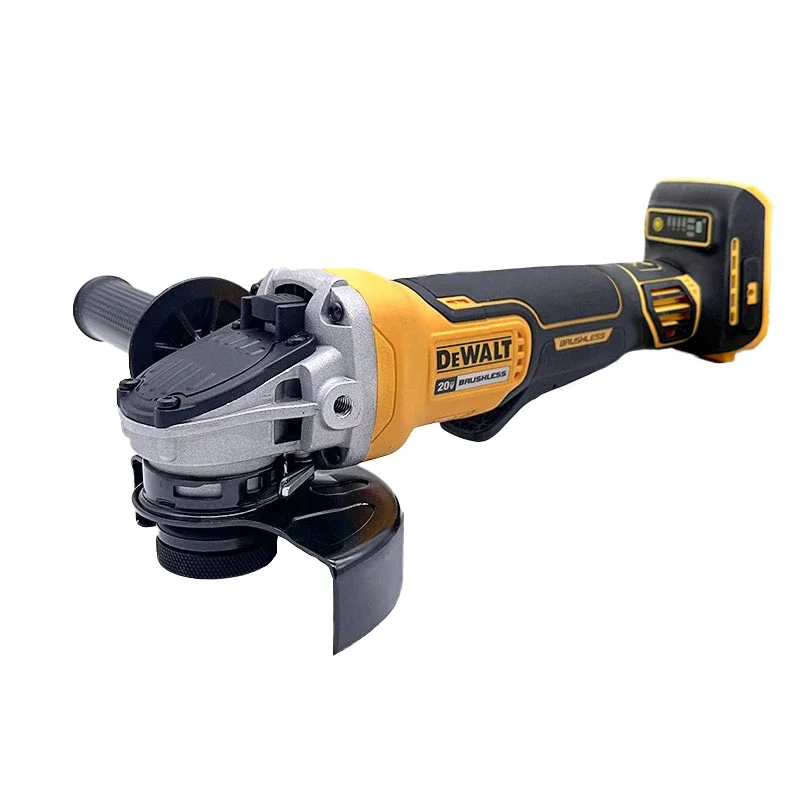 Фото Dewalt DCG406 125 мм Аккумуляторная бесщеточная угловая шлифовальная машина 9000 об/мин Режущий станок Полировальный станок для литиевых батарей 20 В №3