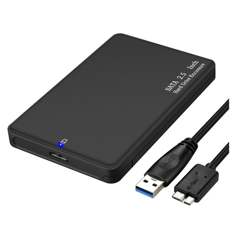 

2,5 дюймовый чехол для жесткого диска USB 3,0 SATA HDD SSD корпус внешний жесткий диск бокс для жесткого диска поддерживает внешний жесткий диск