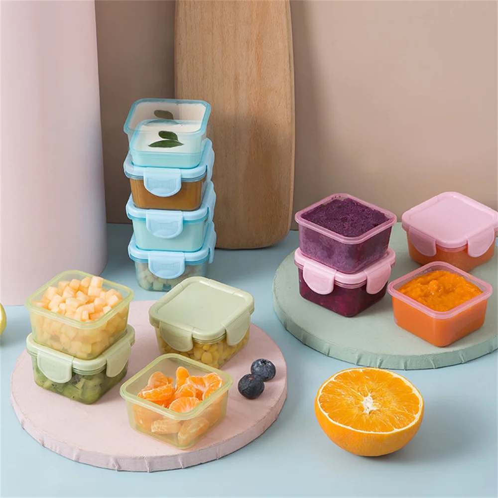 

Transparent Fruits Storage Box Home New Fresh Storage Box With Lid Bulk Cereals Storage Tools Pp Storage Box Baby Food Container