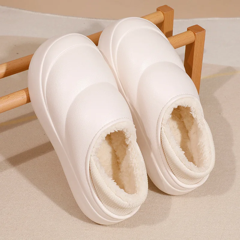 

HH966 new root-wrapped cotton slippers with surface EVA design, thickened warm and non-slip bottom cotton slippers
