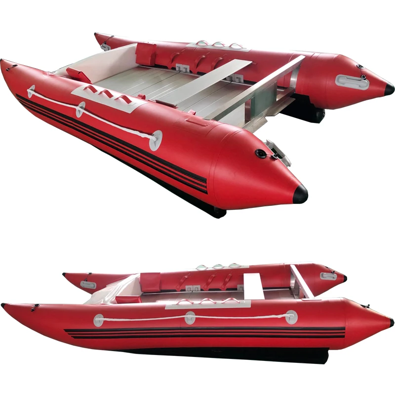 Изготовленная на заказ высококачественная складная надувная рыбацкая лодка из