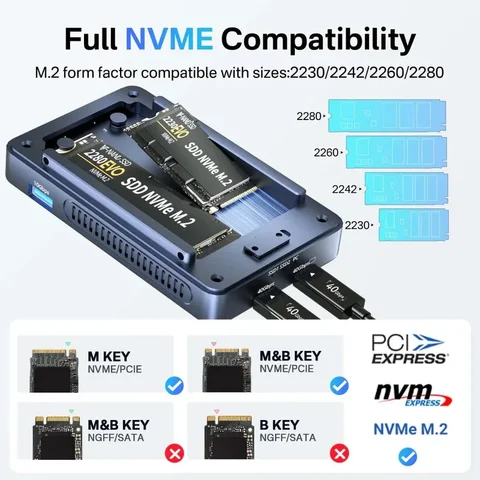 Корпус SSD Acasis TBU405PROMAX