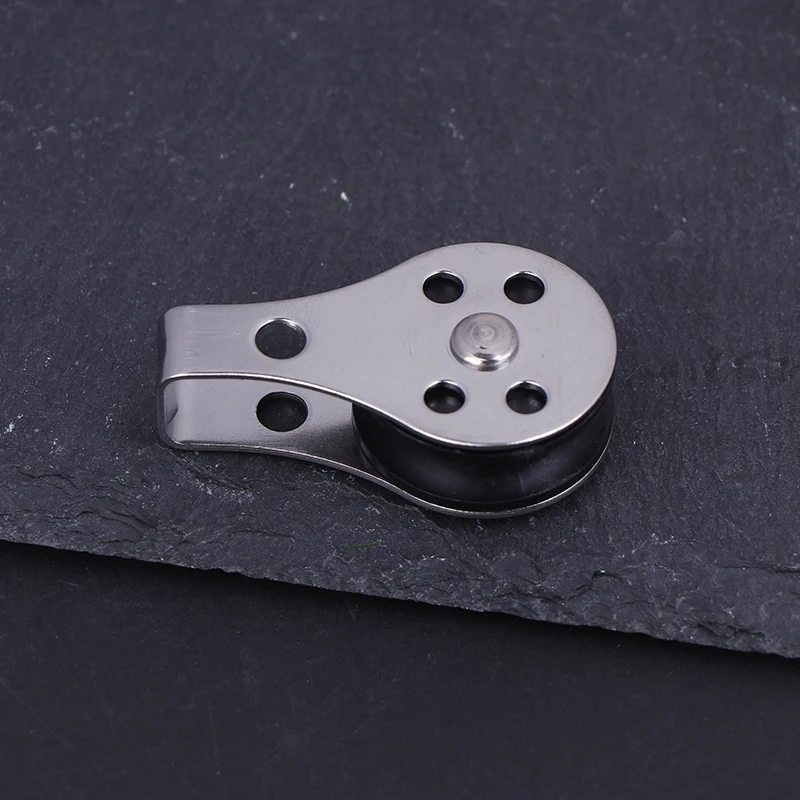 25 мм шкив из нержавеющей стали 316 одноколесный подшипник поворотный подъемный