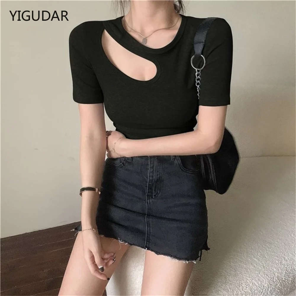 

Футболка женская с винтовой нитью, базовый хлопковый топ с длинным рукавом, приталенная рубашка в Корейском стиле, одежда на осень