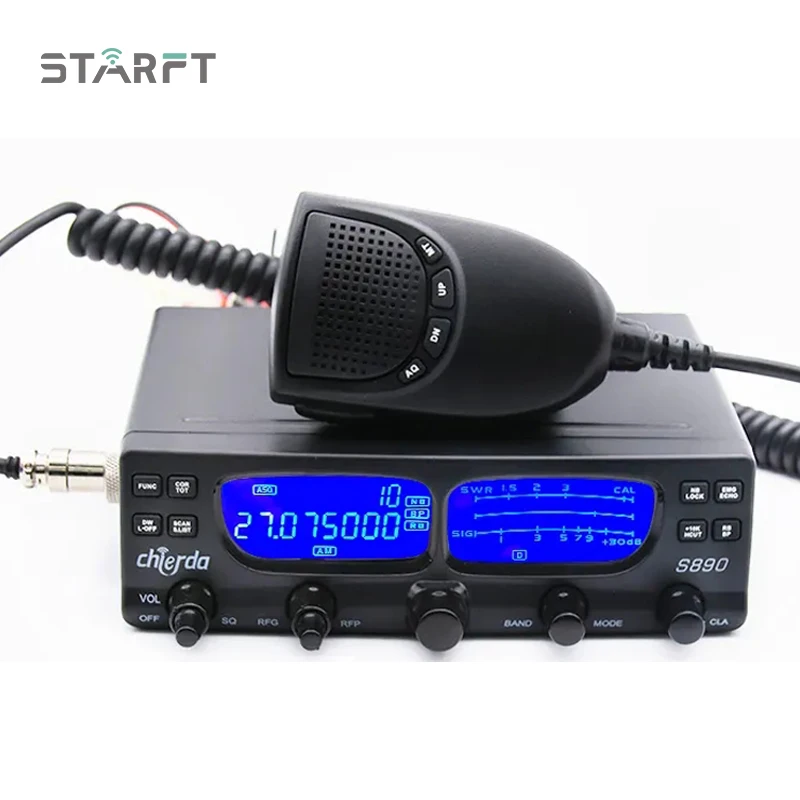Starft S890 CB AM FM SSB LSB USB PA 27 МГц Радио Автомобильное мобильное радио Автомобильная