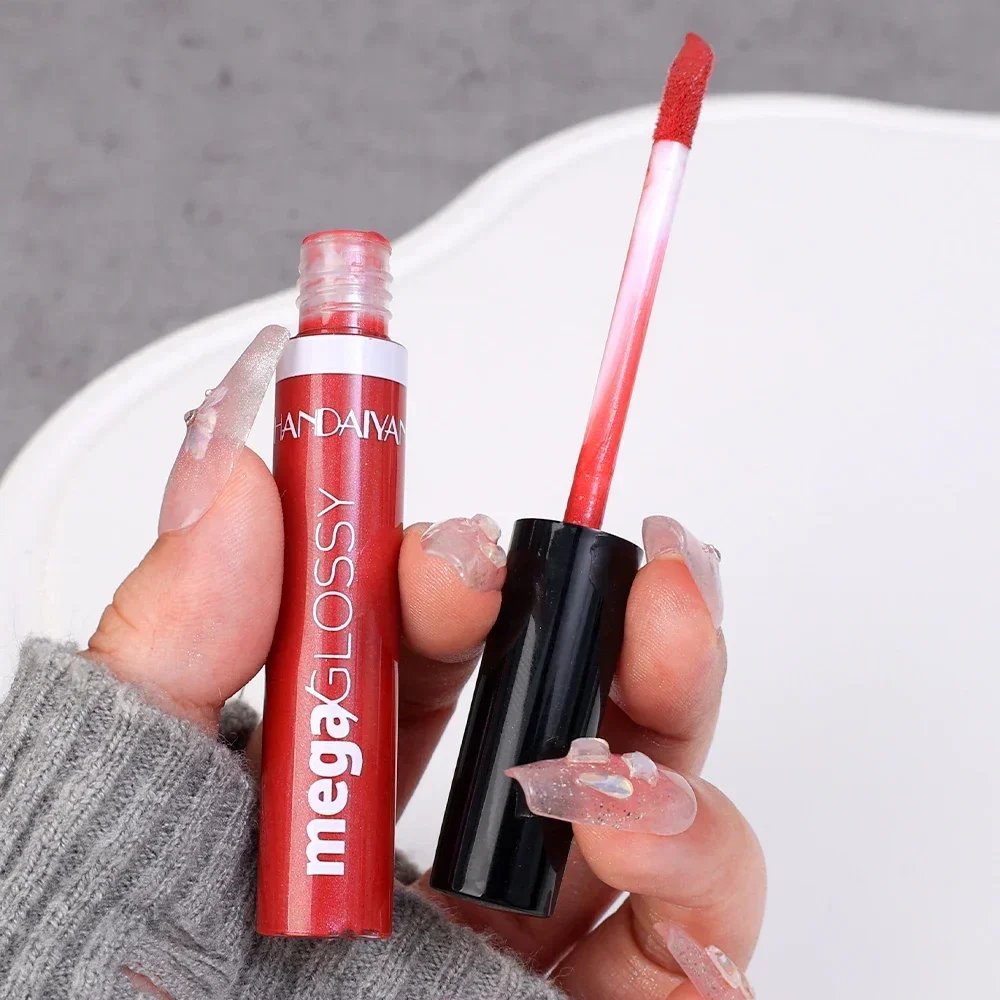 8 цветов Алмазный перламутровый блеск для губ водостойкий сияющий Мерцающая