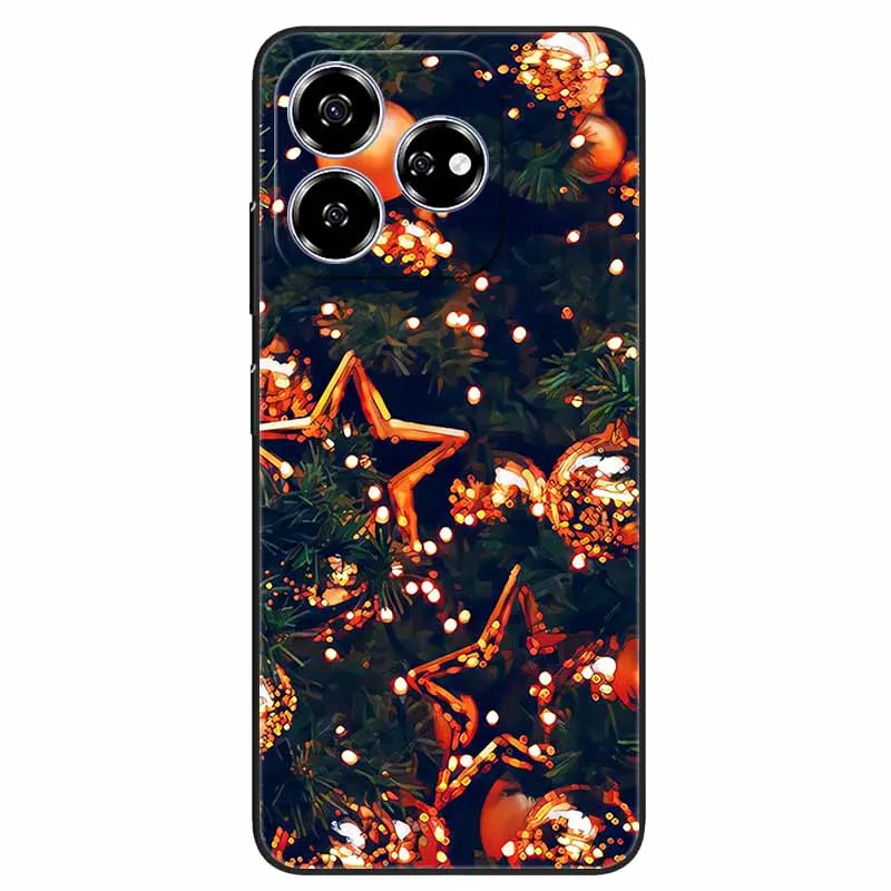 Для ZTE Axon 60 4G Защитный чехол-бампер Черный силиконовый мягкий чехол из ТПУ для Axon60