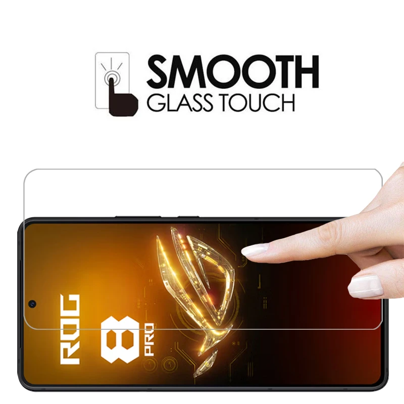 чехол для телефона asus rog 8 pro 5g защитная пленка из закаленного стекла на телефоне