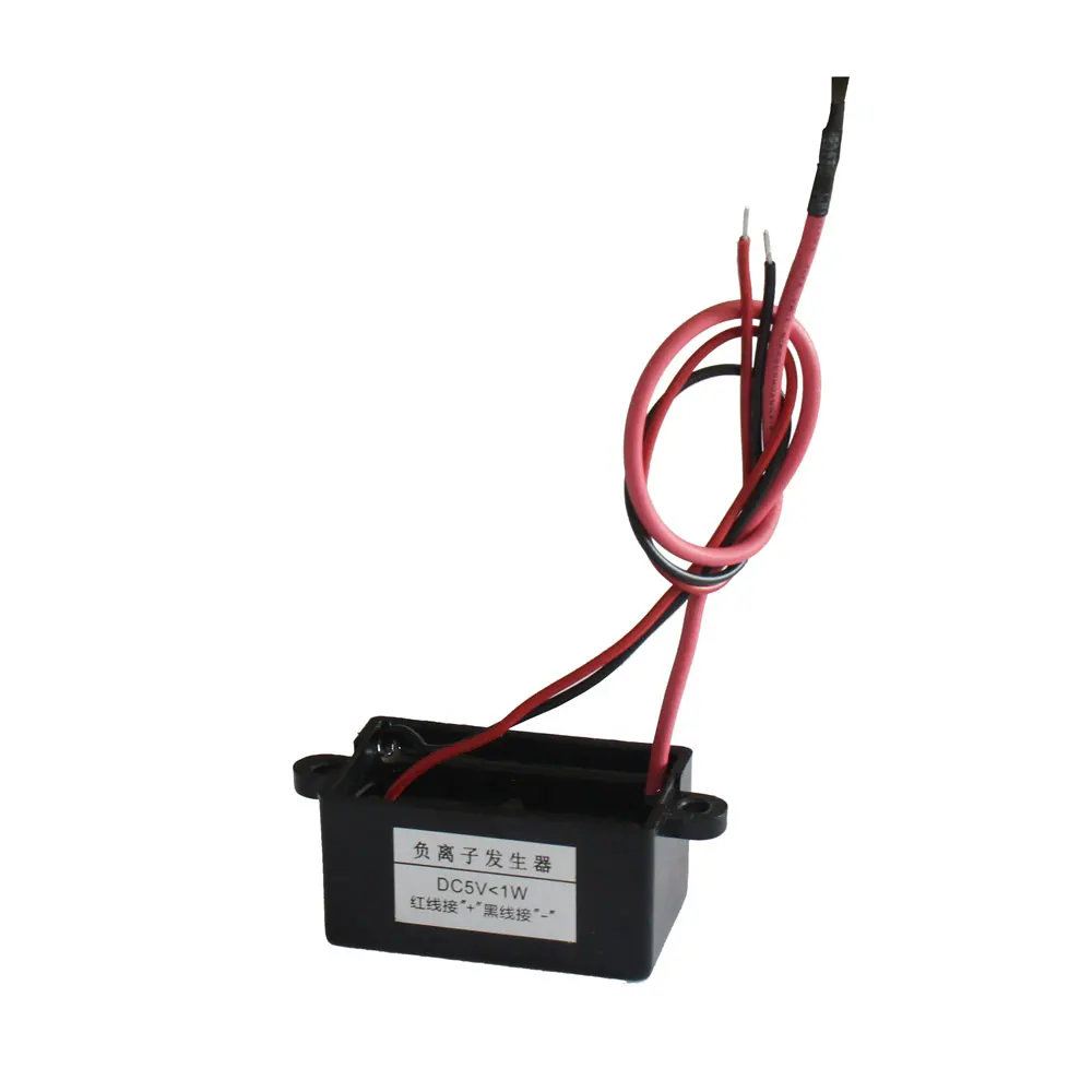 

Home Air Purifier Anion Generator AC220V DC5V Output -5.0kv dc ionizer density 6 million pcs