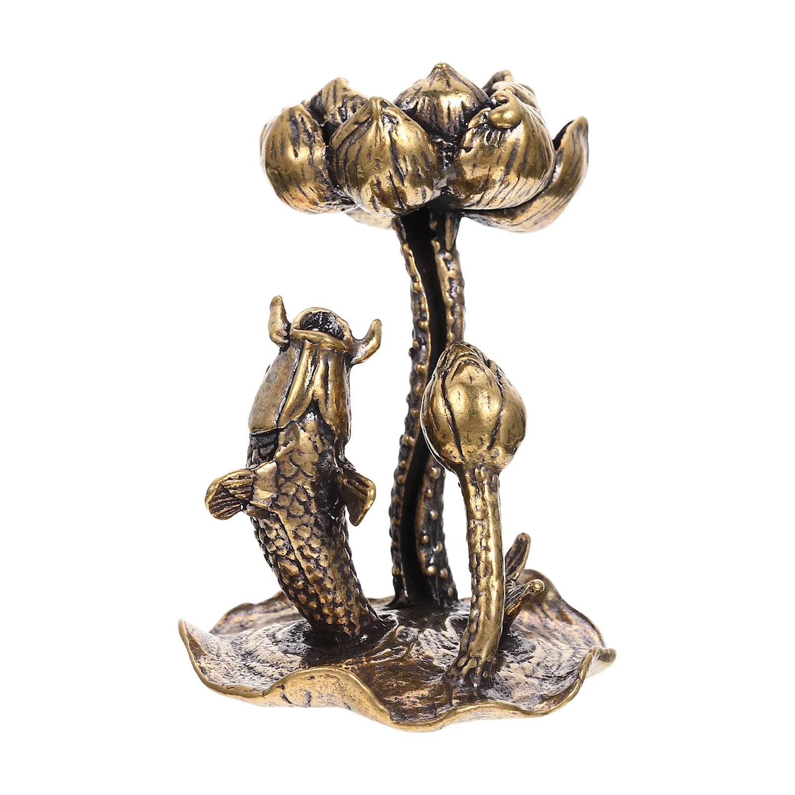 

Burner Holder Lotus Stick Censer Cone Fish Backflow Copper Bowl Ash Catcher Aromatherapy Ornament Aroma Ornaments Waterfall Tray