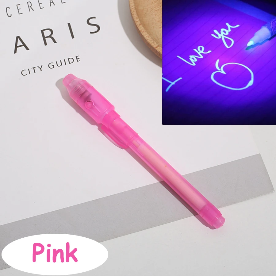 

Невидимая светящаяся ручка 2 в 1