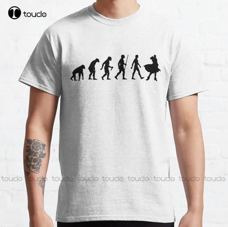 

New The Evolution Of Jojo Classic T-Shirt Vintage T Shirts For Men S-5XL anime shirts for men Unisex