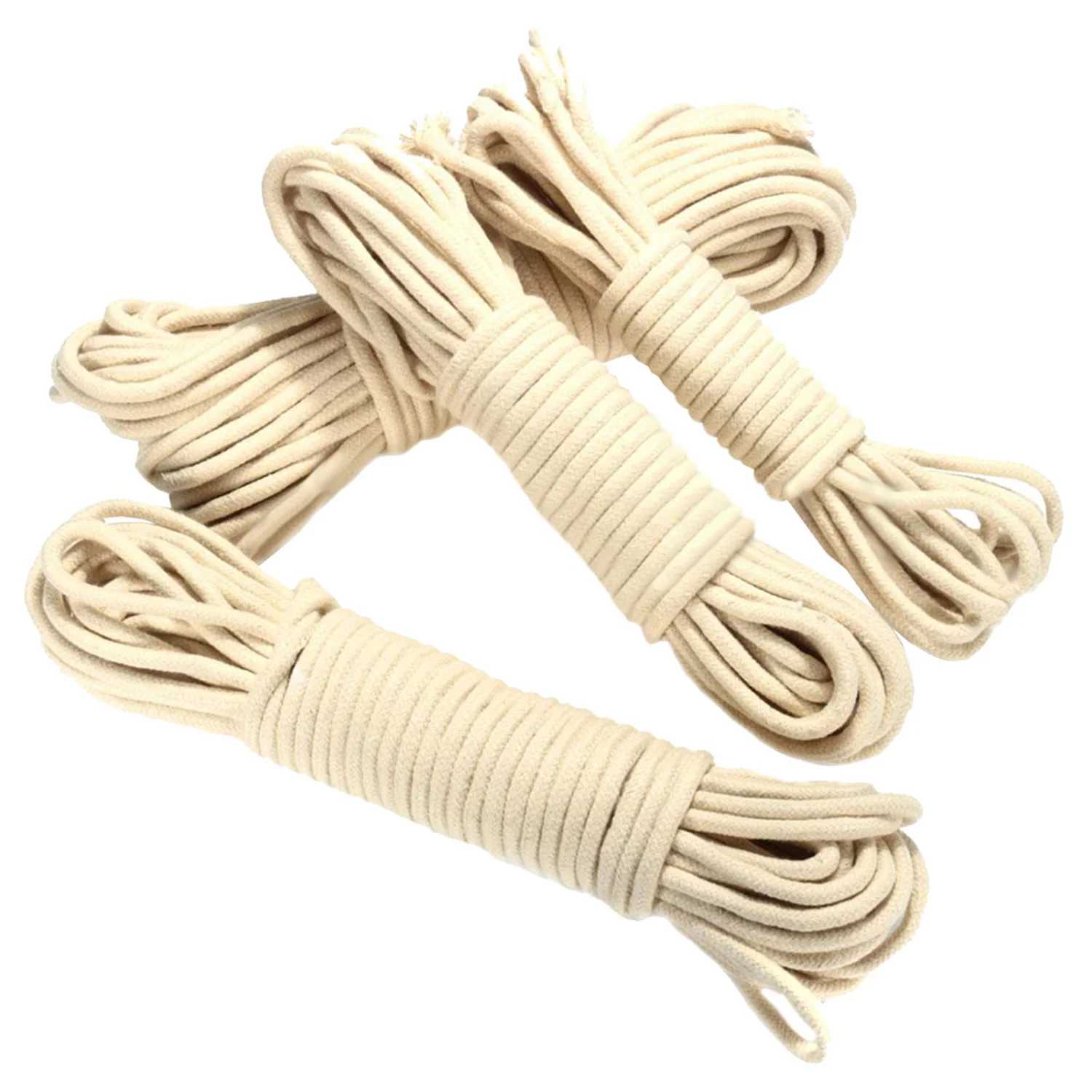 

20M Multi-Function Traditional Washing Clothes Pulley Line Rope Dia. 4Mm