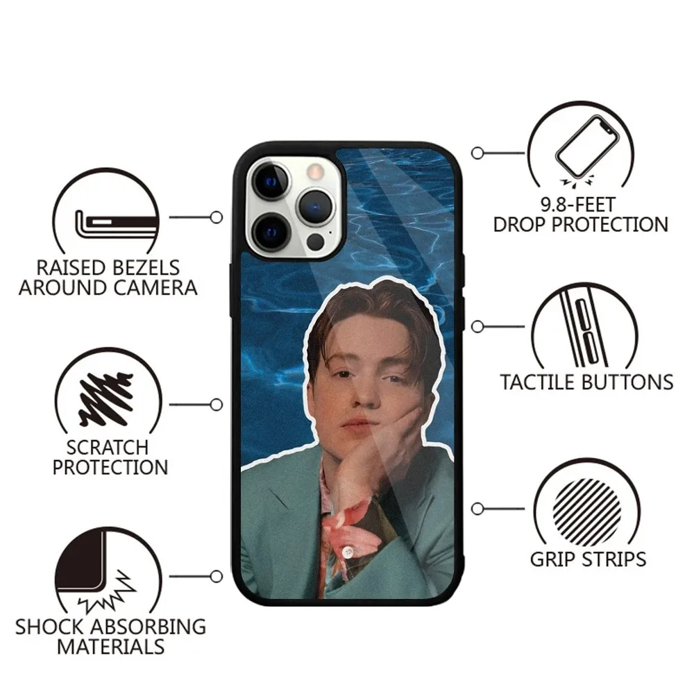 Набор актёров C-наклеиваемый чехол для телефона iPhone 15 14 13 12 11 Plus Pro Max Mini Magsafe