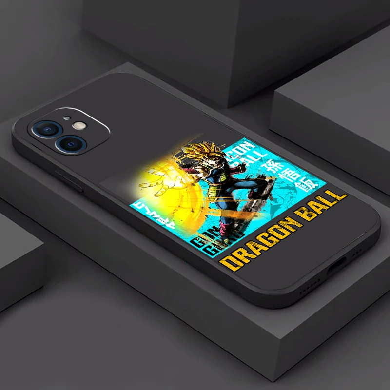 

Dragon Ball Saiyan Phone Case For Funda iPhone 11 12 13 Pro Max Mini X XR XS SE 2020 5s 6 7 8 Plus Coque Etui Celular Carcasa