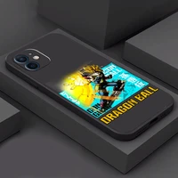 dragon ball saiyan phone case for funda iphone 11 12 13 pro max mini x xr xs se 2020 5s 6 7 8 plus coque etui celular carcasa