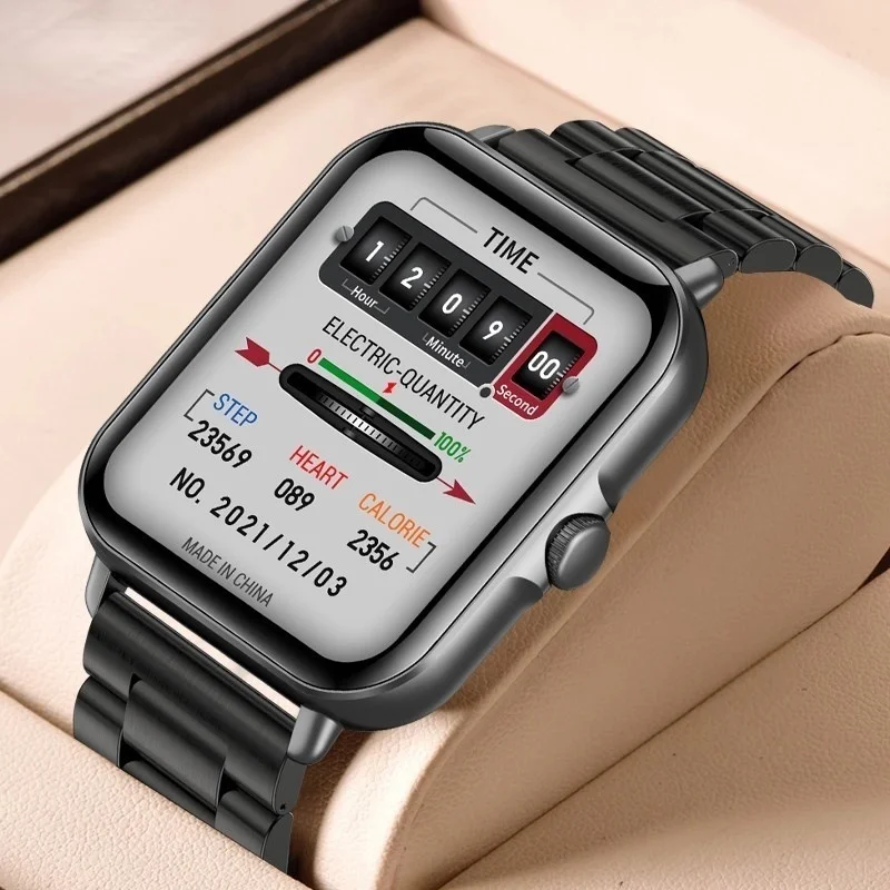

Новинка 2022, умные часы для вызова по Bluetooth, мужские спортивные фитнес-часы с Полноразмерным сенсорным экраном, водонепроницаемые часы с Bluetooth для Android и IOS, распродажа