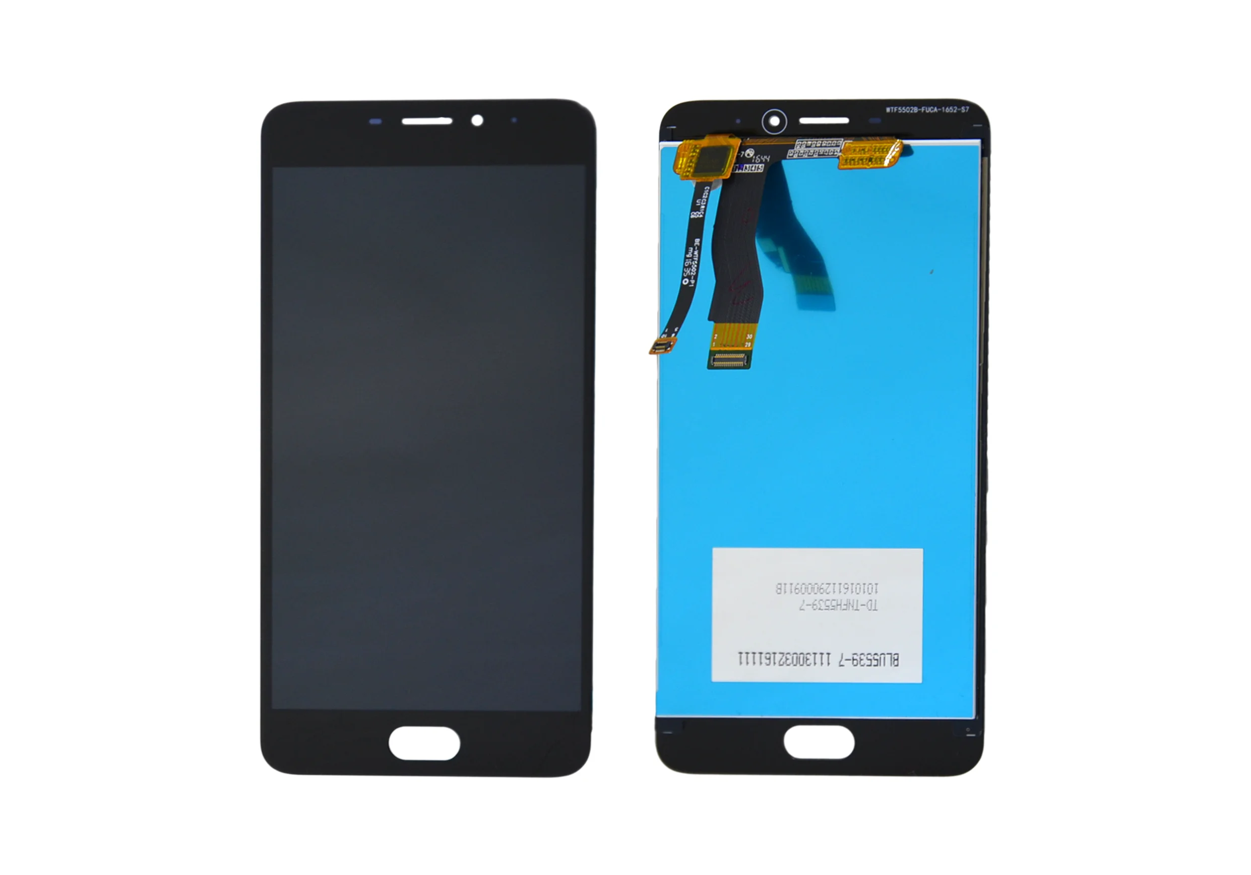 Дисплей Meizu M5 Note (M621h)+тачскрин (черный) |