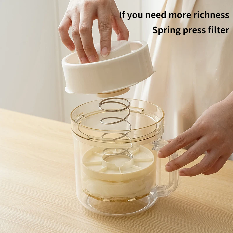 Кофе йогурт сырный фильтр самодельный греческий соевое молоко сыр