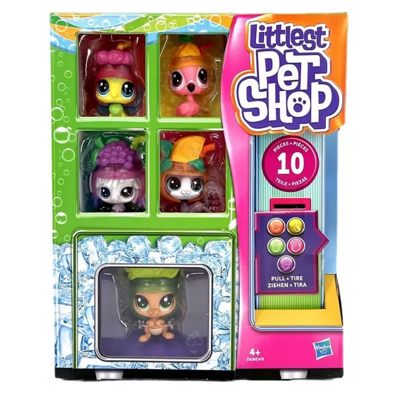 Фото Кукла Hasbro Littlest Pet Shop E5620 Kawaii Fruit Smoothie Shop, подарок, игрушка, модель, аниме-фигурки, коллекционные украшения №5