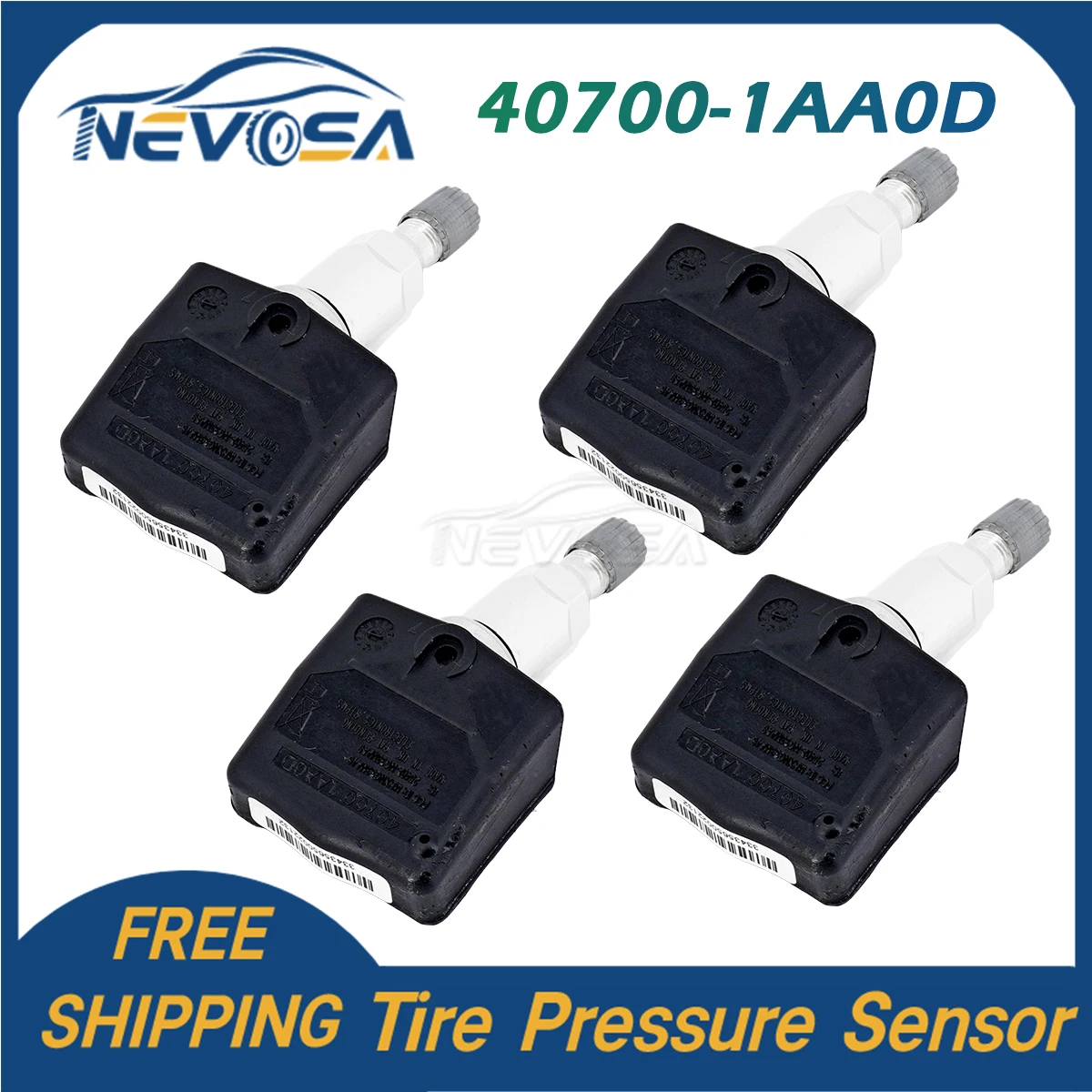 

Nevosa 40700-1AA0D TPMS For Nissan Frontier Maxima Titan NV200 Armada Versa Xterra 1/4PCS 315MHz Tire Pressure Monitor Sensor