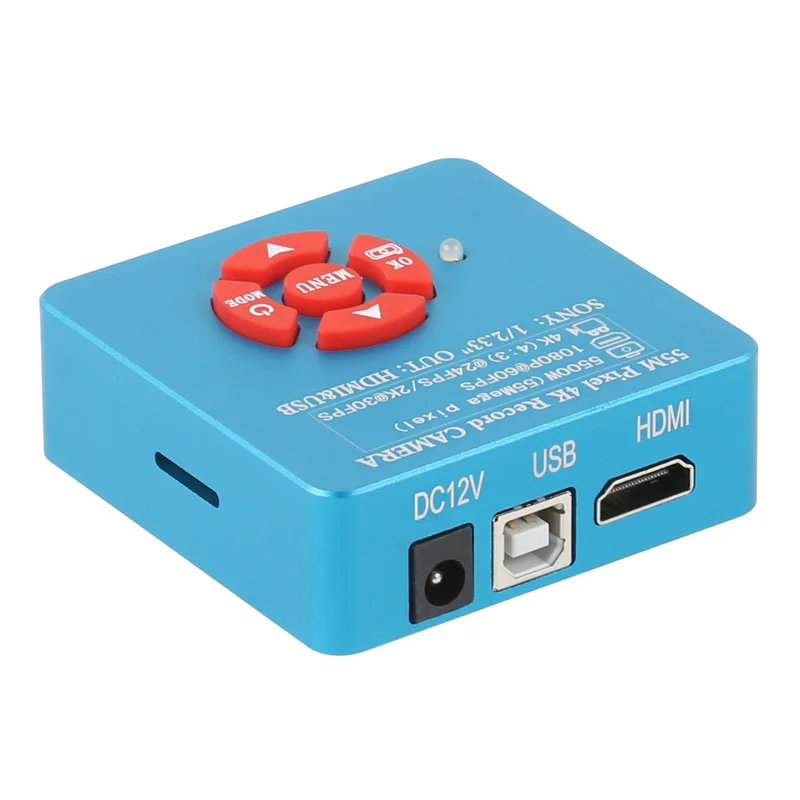 Цифровой электронный промышленный микроскоп 55MP 48MP 4K 2K 1080P HDMI VGA USB камера 260X