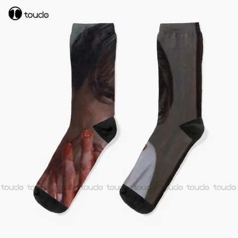 Носки Billy Loomis, мужские носки высокого качества, милые элегантные милые хлопковые носки Kawaii с героями мультфильмов 360° °   Цифровая печать Новая популярная