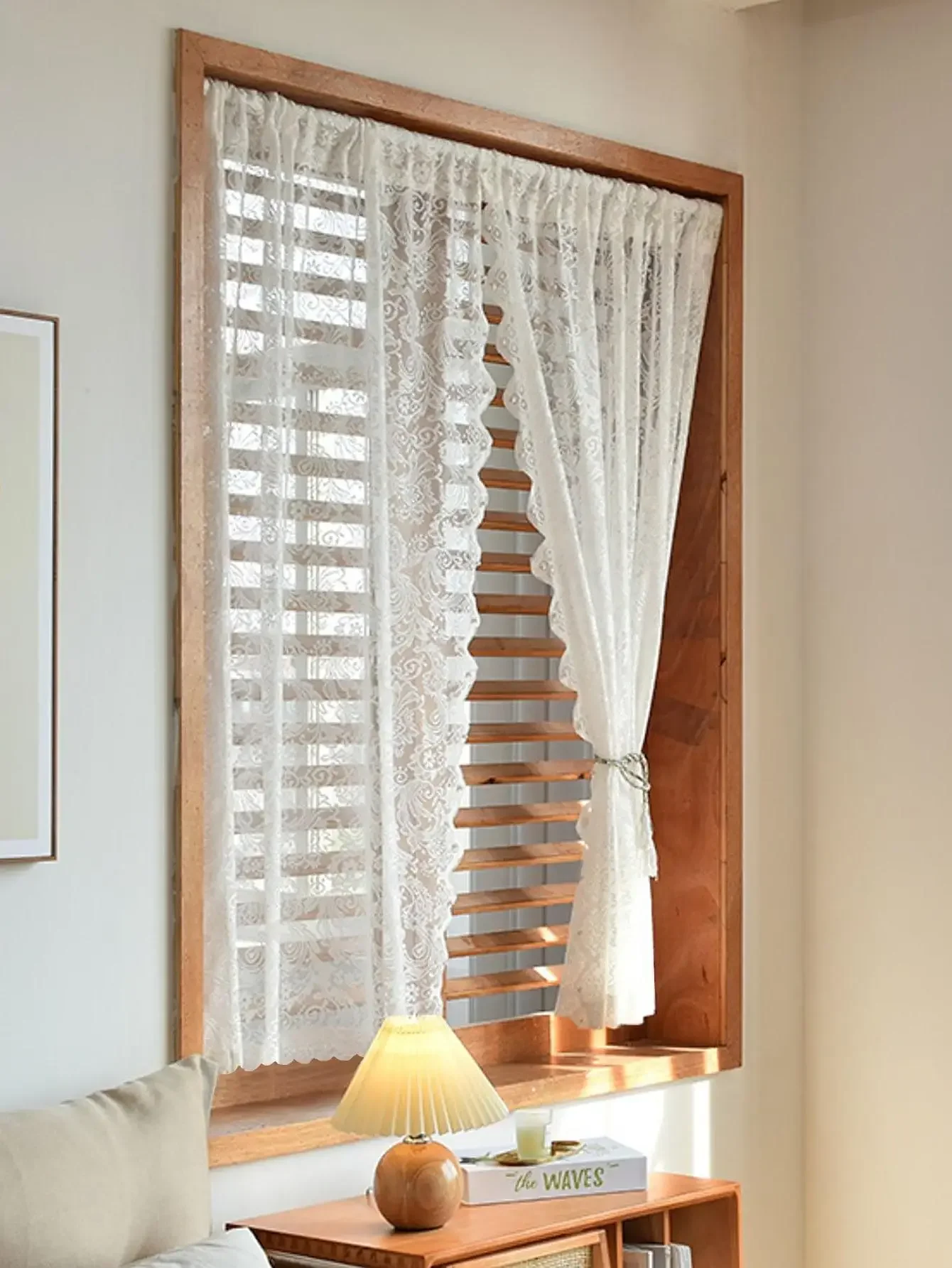 Белая Современная Газовая занавеска с вышивкой в европейском стиле 1 шт.