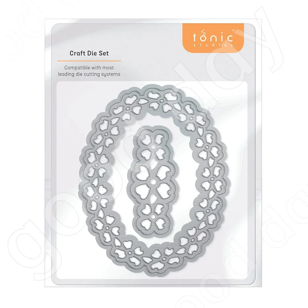 

New Arrival 2022 hot sale Pansy Ovals Metal cutting Dies Scrapbook Diary Decoration Embossing Template Diy Card Handmade
