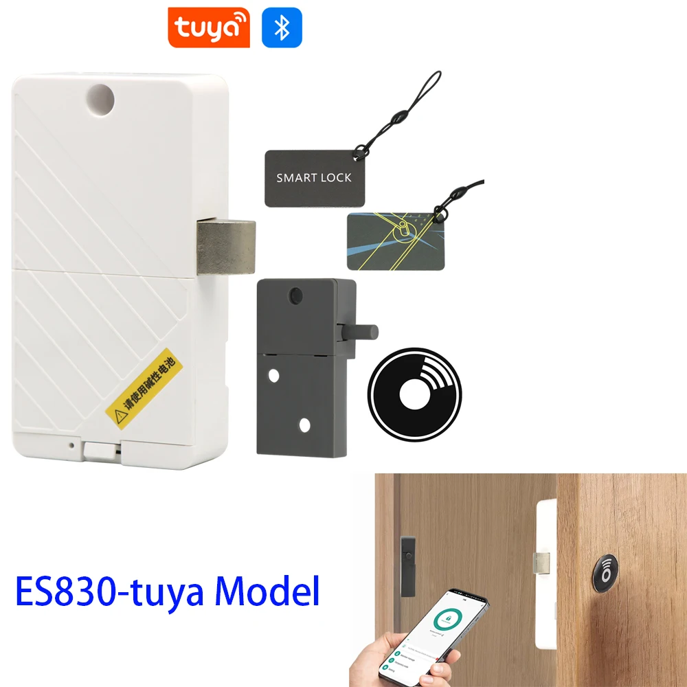 

Прикрытый электронный ящик Tuya, невидимый замок, приложение для хранения файлов, замок для шкафа без ключа, шкафчик для ящика, беспроводной шкафчик