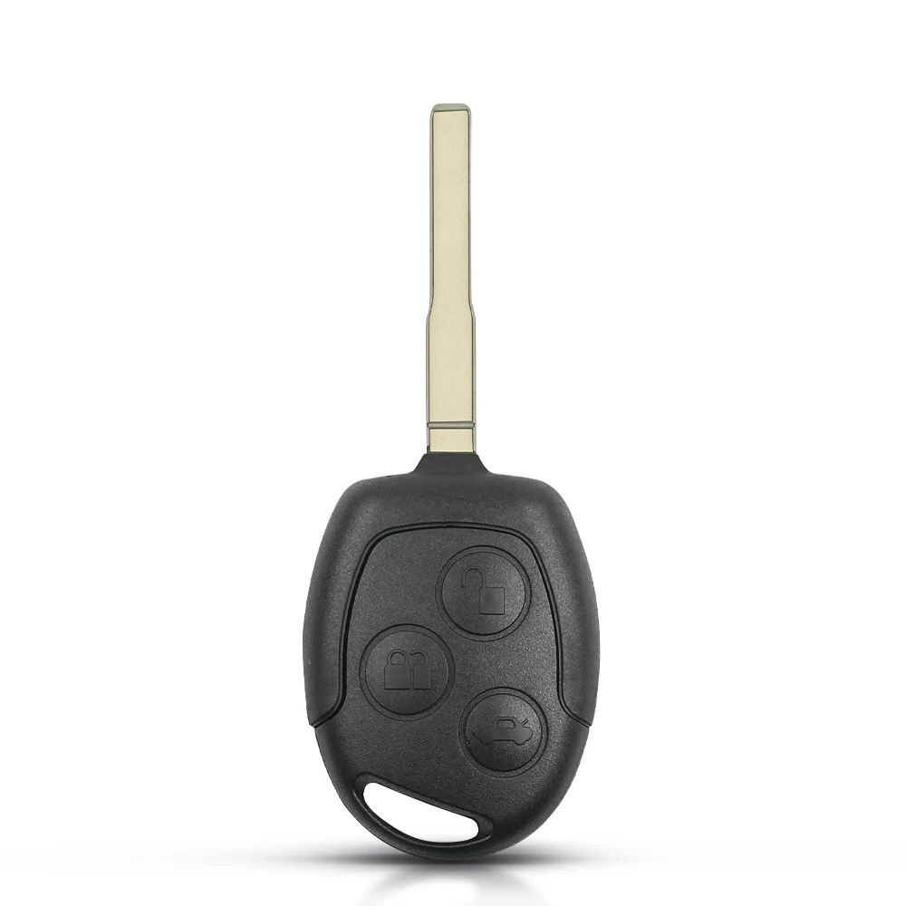 

KEYYOU дистанционный ключ для автомобиля в виде ракушки для Ford Mondeo Focus 2 3 Festiva Fiesta Transit корпус для дистанционного ключа с 3 кнопками FO21 / HU101 лезвие