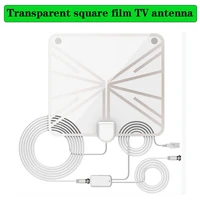 free shipping 4k tv antenna atsc hd digital dvb t2 indoor digital tv film antenna with amplifying receiving intensifier