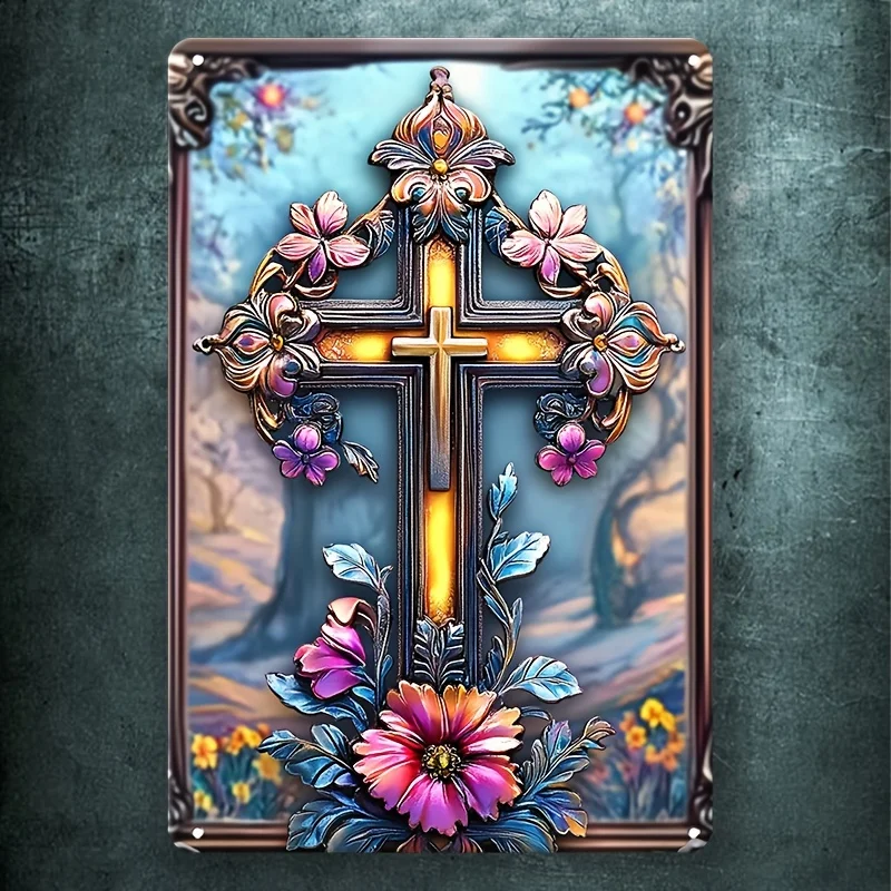 Алюминиевая настенная вывеска в стиле бохо