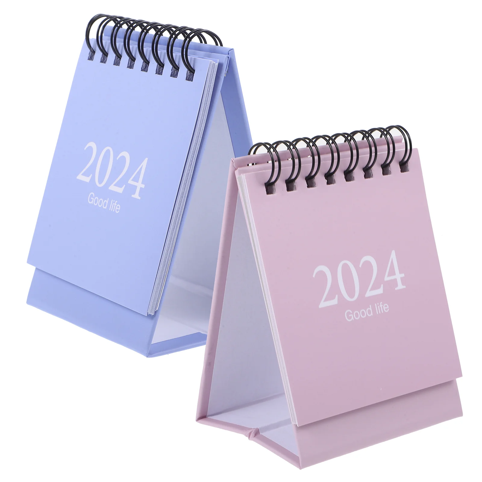 

Mini Calendar Decorative Desk Flip Daily Use Monthly Desktop 2024 Small Adviento Maquillaje
