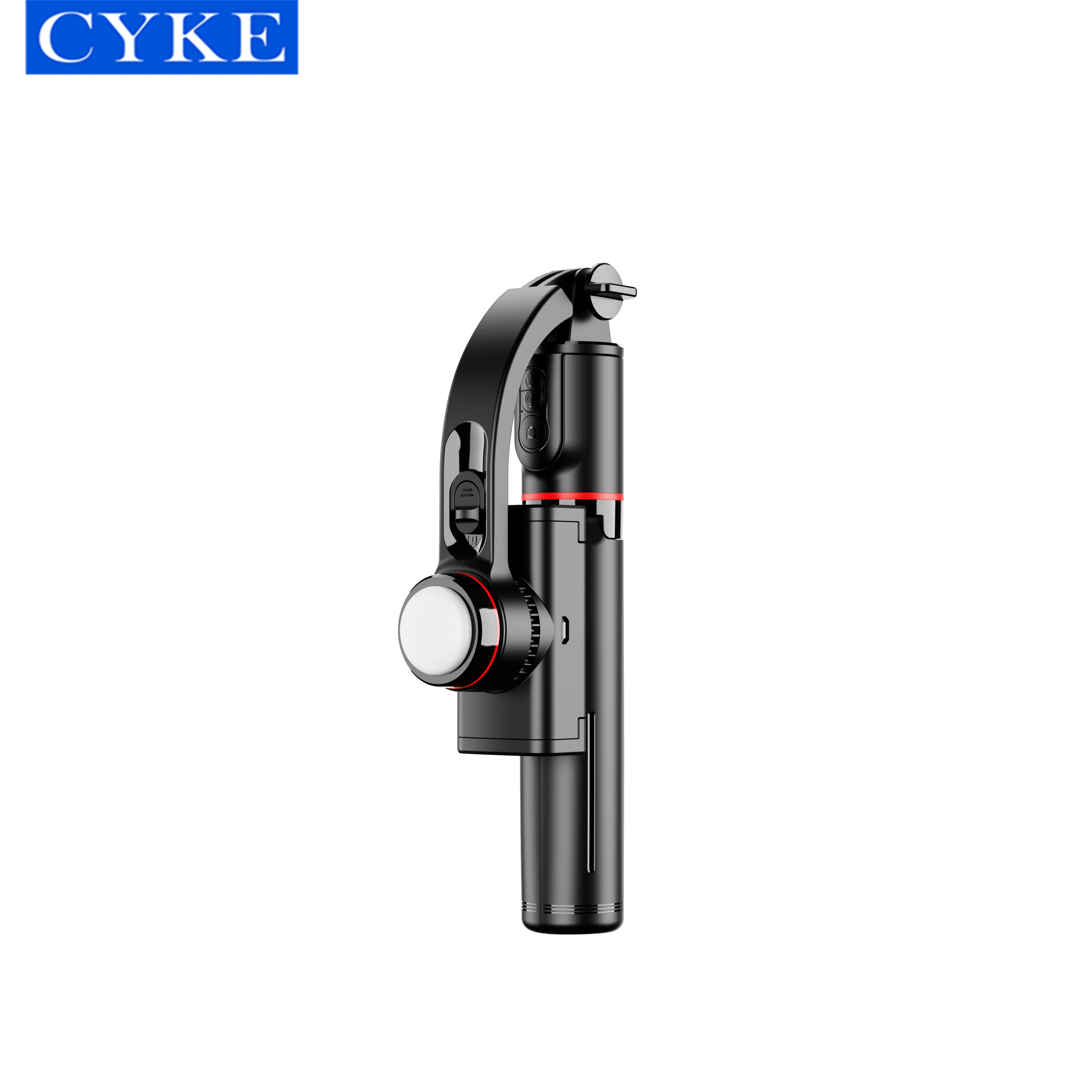 CYKE складной стабилизатор карданный штатив палка для селфи свет Bluetooth пульт