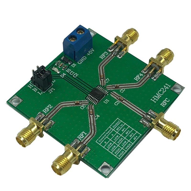 

HMC241 DC-3.5 Ghz RF однополюсный четырехъядерный переключатель, переключение диапазона, беспроводной Радиочастотный переключатель