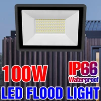 220v led garden light ip66 waterproof led floodlight spotlight 10w 20w 30w 50w 100w led reflector wall lamp landscape lighting