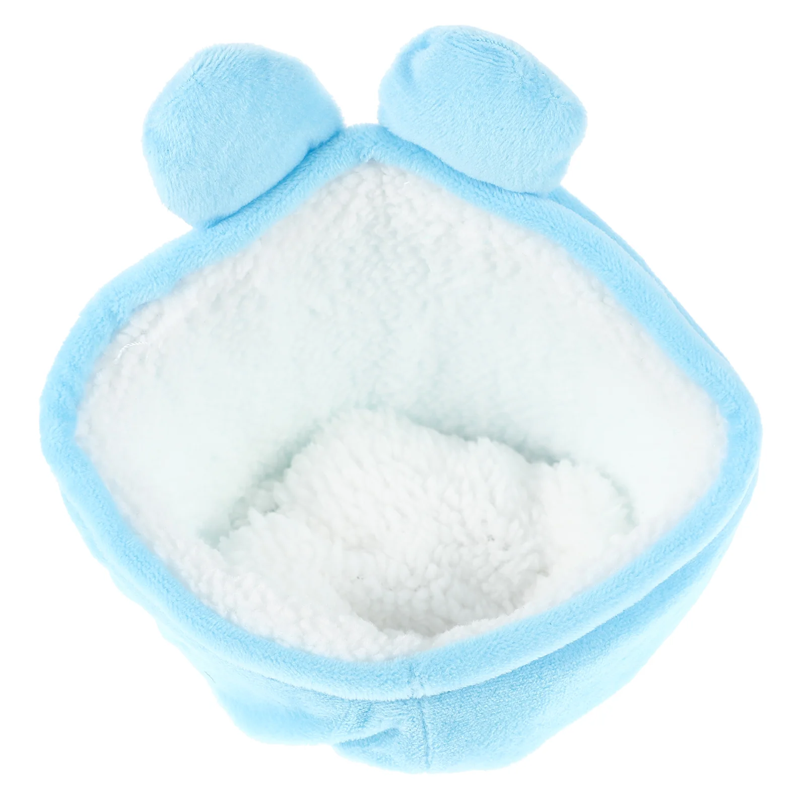 

Pet Guinea Hamsterhouse Warm Plush Portable Hideout Accessories Comfortable Lovely Bed