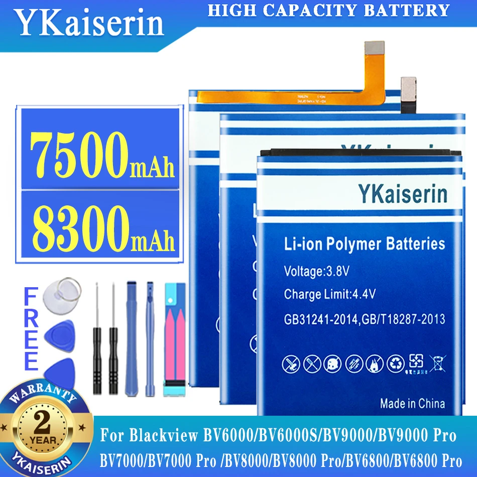 

Аккумулятор для телефона Blackview BV6000 BV6000S BV6800 BV7000 BV8000 BV9000, аккумулятор для телефона BV6800 BV7000 BV8000 BV9000 Pro