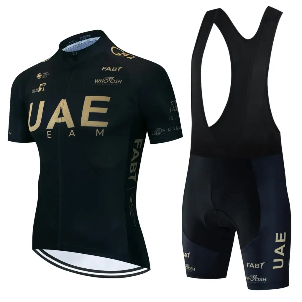 

Cycling Clothes UAE Men's Jersey Suit Road Bike Uniform Bib Mtb Male Clothing Jacket Short Pants Man Cycle Spring Summer 2023