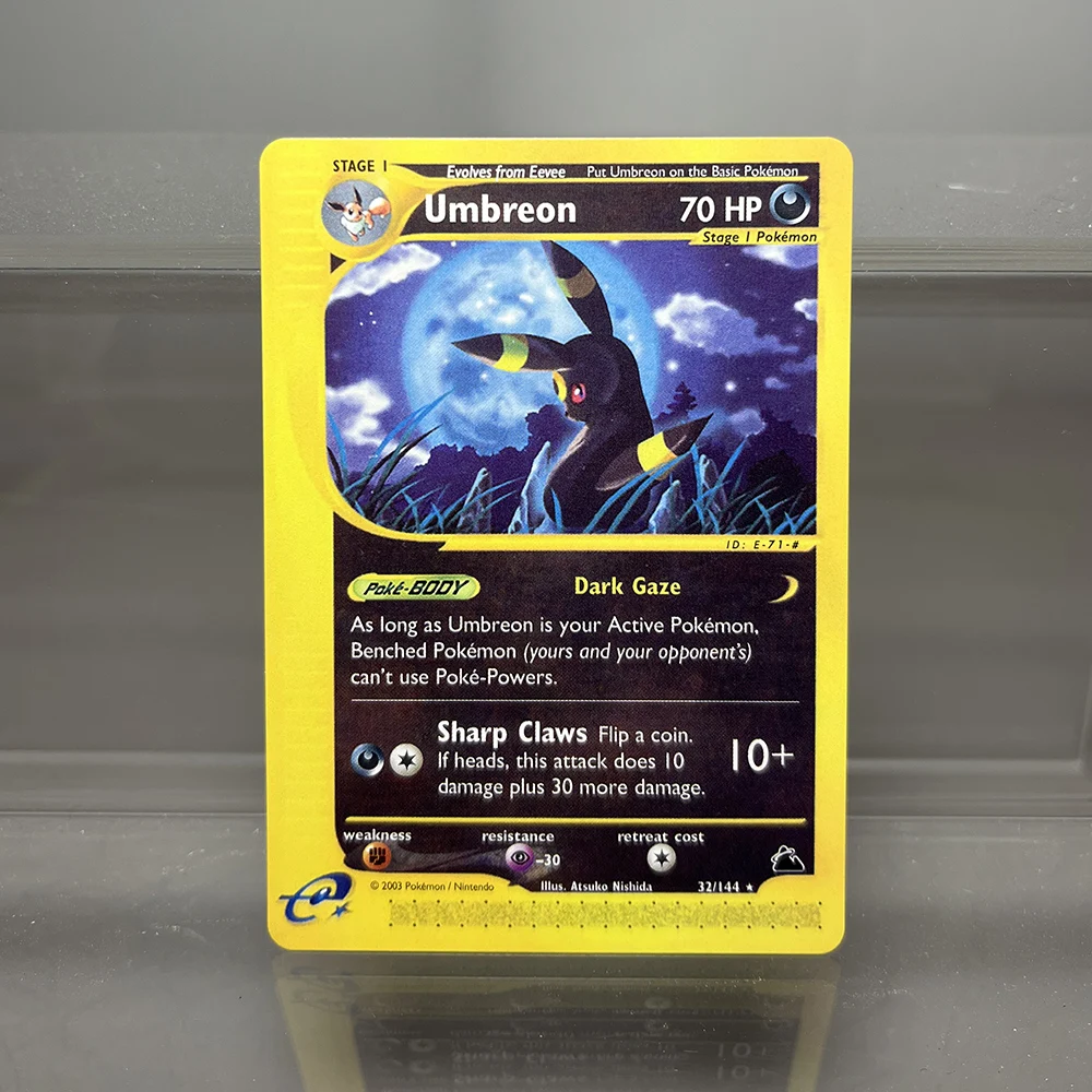 Фото Карты PKM Charizard Steelix Celebi Карты из одиночной фольги Magneton Gengar Классические игровые коллекционные карты Прокси-карты PTCG №2