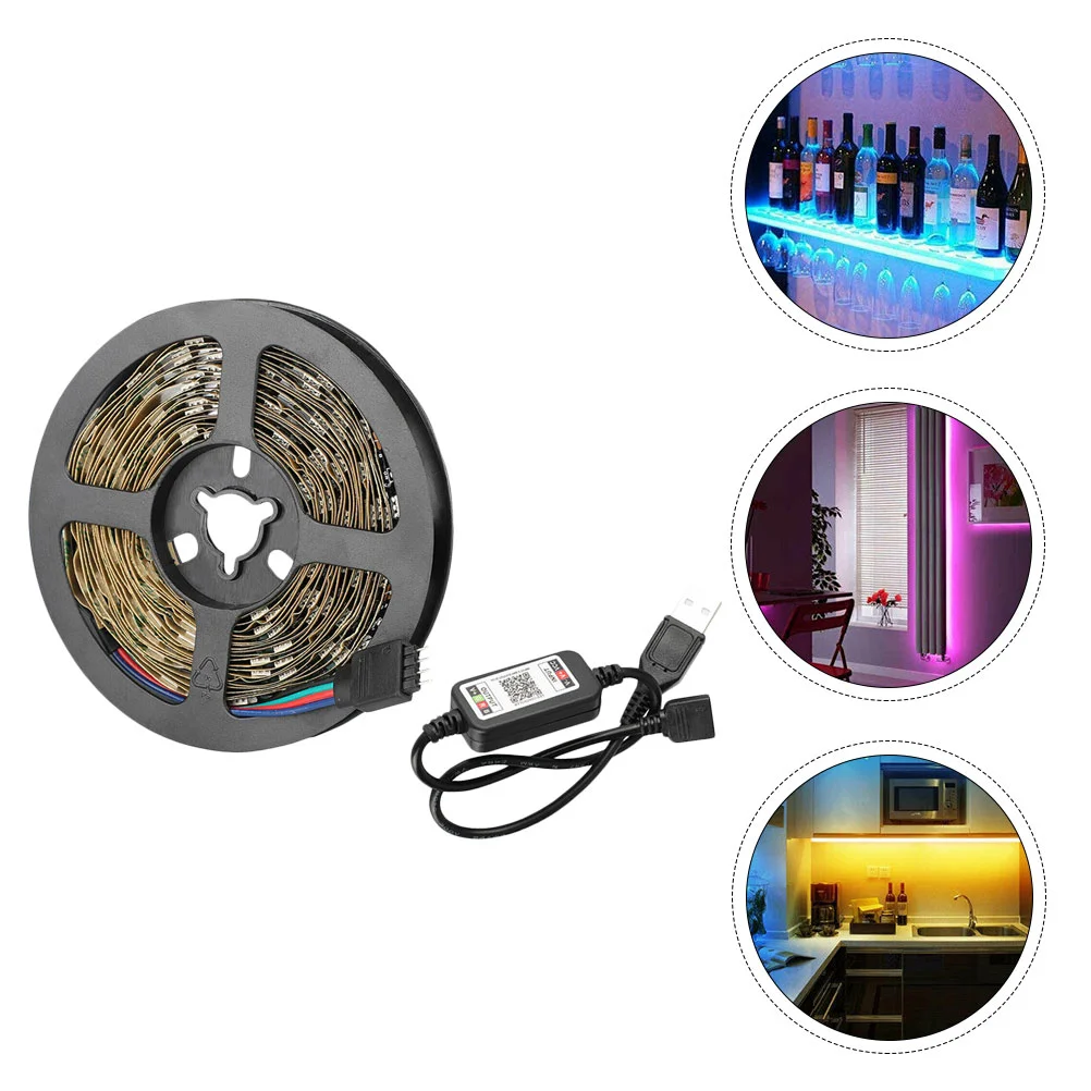 

Light Strip Led Lights Rope Control Music Color Dorm Flexible Bedroom String Sync Rooms Waterproof Ceiling Led strip lights