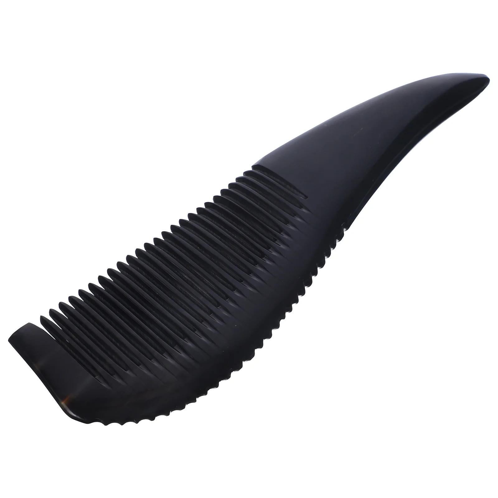 Расческа с рогом буйвола расческа тонкими зубьями бытовая антистатическая для